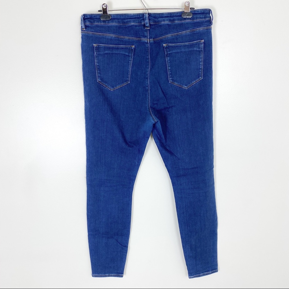 ASOS | Plus Size High Rise Skinny Jeans - Picture 3 of 6